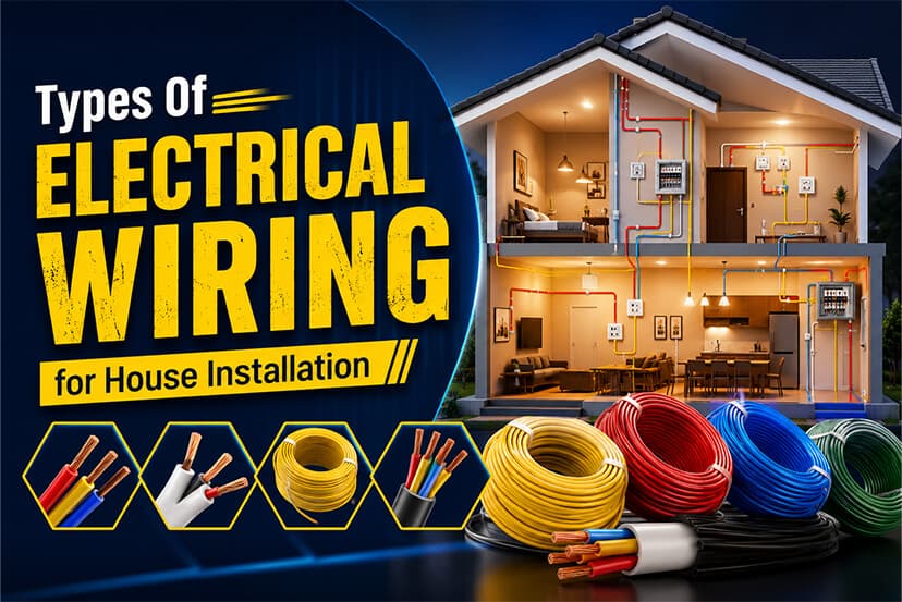 7 Types of Electrical Wiring for House Installation in 2026: Complete Guide