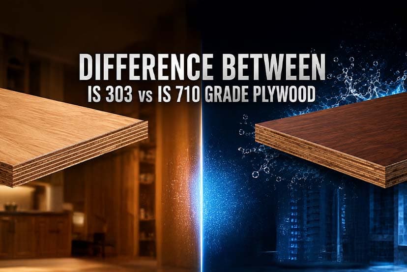 Difference Between IS 303 vs IS 710 Grade Plywood: Buy the Right Product