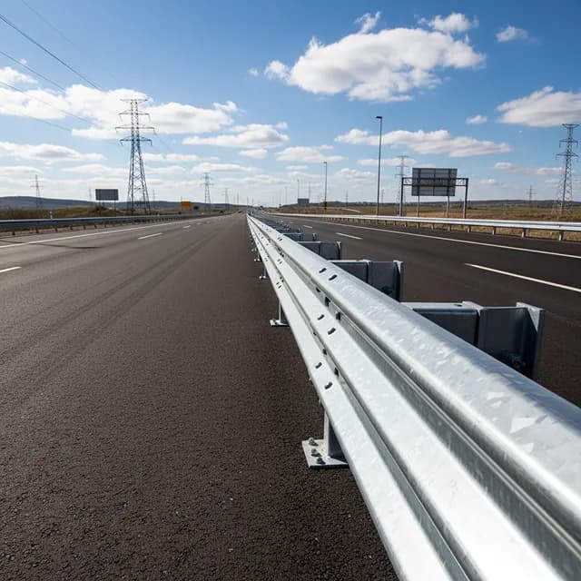 Thrie Beam Crash Barriers